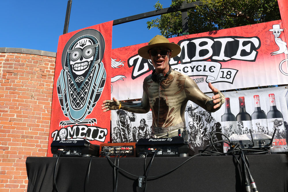 Zombie Bike Ride 2018 photo - Duval Street, Key West